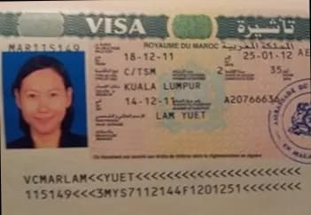 Morocco Visa Photo
